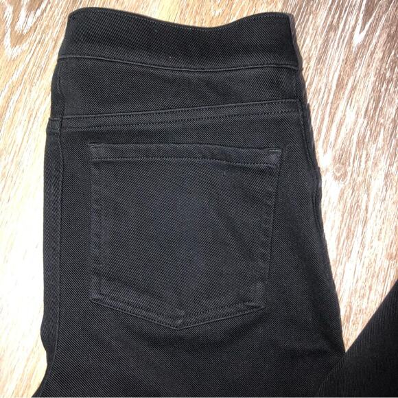 Spanx Jean-ish Legging Jeans Black Small EUC - Picture 7 of 12